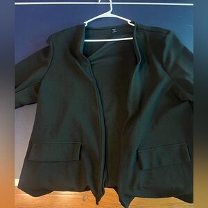 Blazer with Shoulder Pads